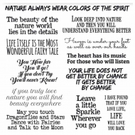 129775_Бумага с клеевым слоем для декора "Фразы о природе..."