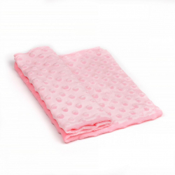 Плюш Minky dot арт.КЛ.28896 45х50см, розовый