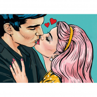 Пазл ФРЕЯ арт.PZL-500/34 Первый поцелуй 34х48 см