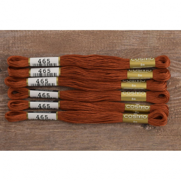 Мулине COSMO однотонный цвет 465