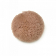 Помпон TBY натуральный арт.PNK059 Кролик 7см цв.грязно-розовый