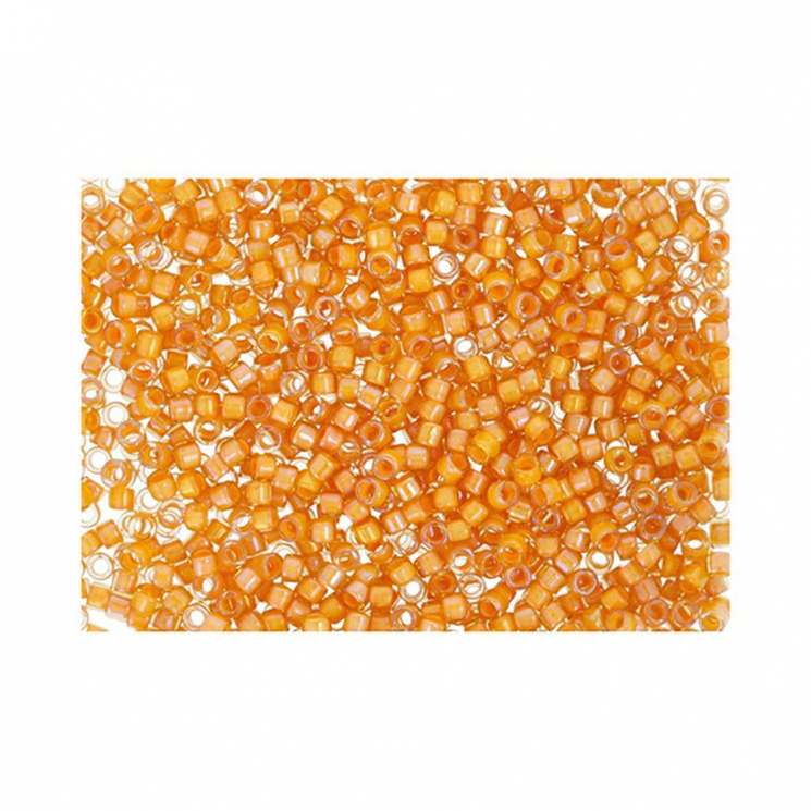 Бисер Япония "TOHO" 11/0  TREASURE №1  1.6 мм 5 х 5 г №0950 апельсиновый