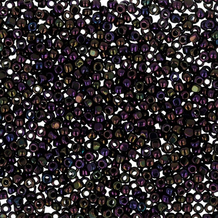 Бисер Япония "TOHO" 15/0  CHARLOTTE №1  1.7 мм 5 х 5 г №0085 коричневый