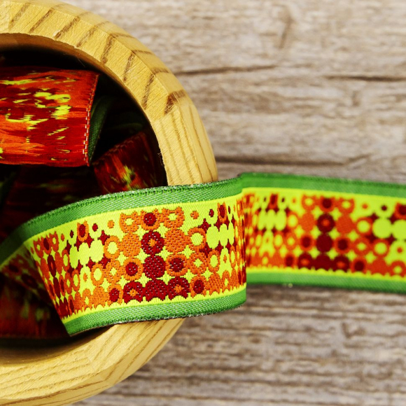 Лента жаккард SAFISA, 25 мм, 15 м, цвет 03