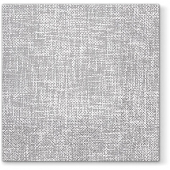 Салфетки трехслойные для декупажа, коллекция "Lunch"  PAW Decor Collection "Серое полотно"