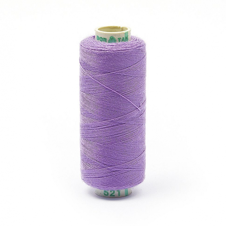 Нитки Dor Tak бытовые 40/2 полиэстер 366м цв.521 сиреневый