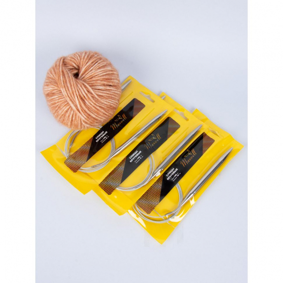 Набор круговых спиц для вязания Maxwell Gold 100 см (8.0 мм/9.0 мм/ 10.0 мм)