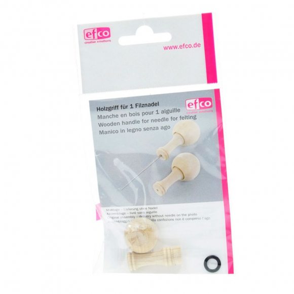 19422_Деревянная ручка для одной иглы для валяния