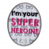 Термоаппликация "Я твоя супер героиня"