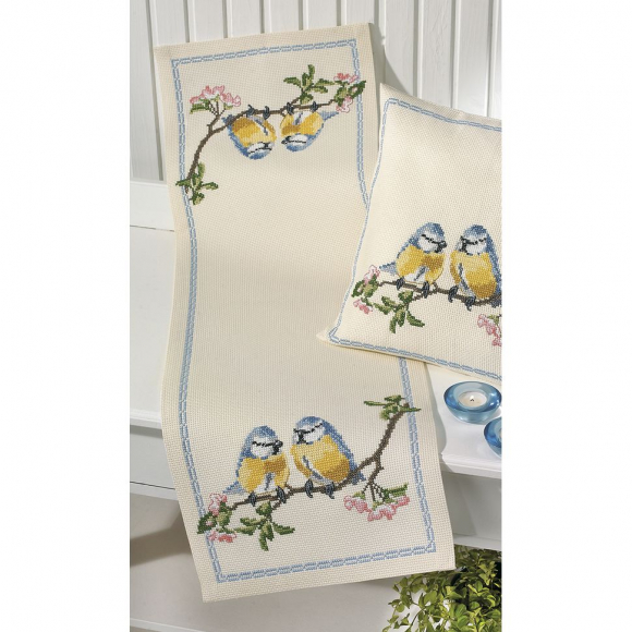 67441_Набор для вышивания дорожки "Птички" 67441_Набор для вышивания дорожки "Птички"