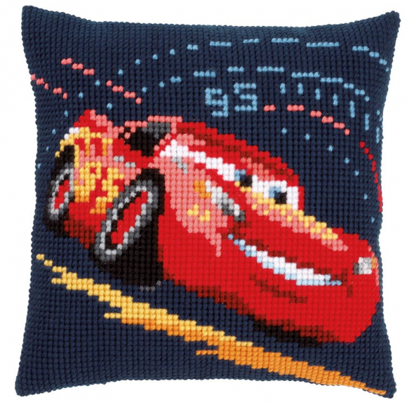 Набор для вышивания VERVACO арт.PN-0166441 Подушка Молния Маккуин (Disney) 40х40 см Набор для вышивания VERVACO арт.PN-0166441 Подушка Молния Маккуин (Disney) 40х40 см