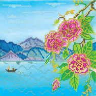 Схема на холсте АБРИС АРТ арт. AC-001 Берег 20х20 см