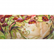 Набор для вышивания PANNA арт. BN-5018 Маковые кружева 48х22 см