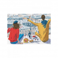 Набор для вышивания РТО арт.M860 Ветер крыш 29х20,5 см