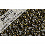 34779_Камни плоские с термоклеем 2028HF, ss 6, Khaki M