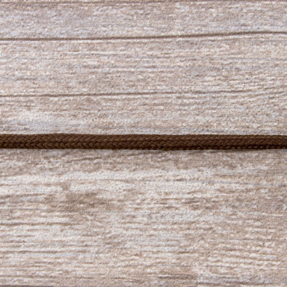 Шнур плетеный SPIRAL ( SAFISA), 4 мм, 25 м, цвет коричневый темный Шнур плетеный SPIRAL ( SAFISA), 4 мм, 25 м, цвет коричневый темный