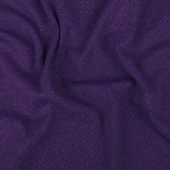 Ткань рибана  гл/крашеный, 215г/м?  95% хл 5%эласт  чулок 80-90см арт.ДЛ-2153074 цв.фиалка рул.15-80м (1кг-2,52м)