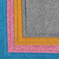 Набор листового фетра (глиттерный) Magic 4 Hobby 1,4мм 20х30см арт.FLT-GL1 уп.8 листов цв.ассорти