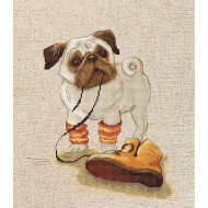 111681_Набор для вышивания "Мопс"
