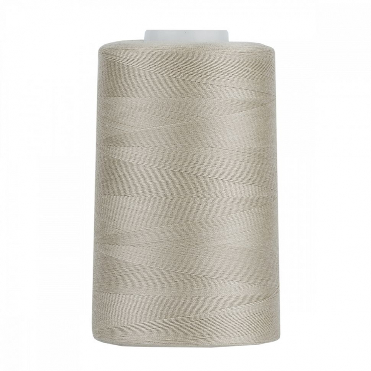 Нитки швейные 50/2 полиэстер 5000 ярд цв.211 бежевый MAX