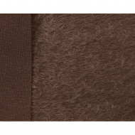 Мех ЭЛИТ 20232/3 КЛ.26173 25смх35см (1/16), ворс 15мм, 380 г/м?, 42% шерсть мохер- 58% хлопок