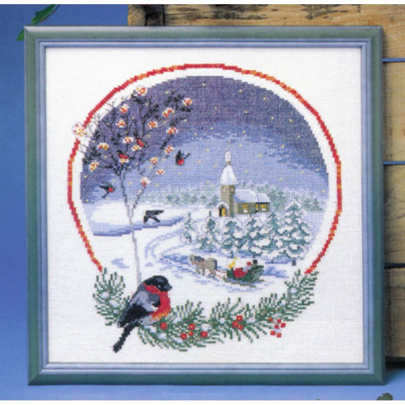 125200_Набор для вышивания "Снегири"