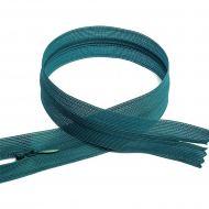 Молния MaxZipper пласт. потайная №3 20см н/р цв.F224 бирюзовый уп.50шт