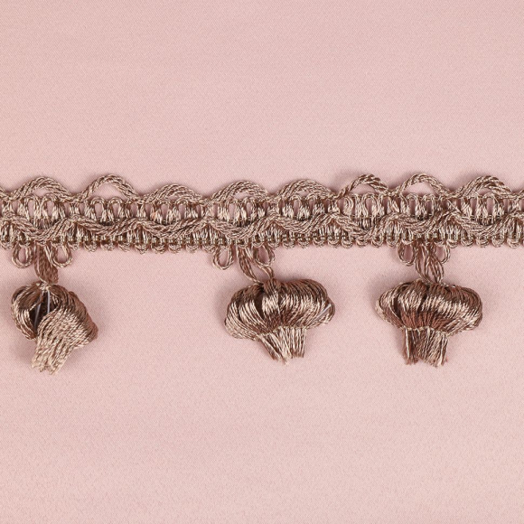 Бахрома для штор арт.6152-0333 шир.43мм цв.6463 капучино уп.10м