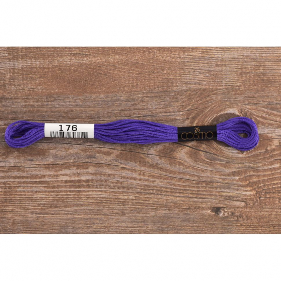 Мулине COSMO однотонный цвет 176