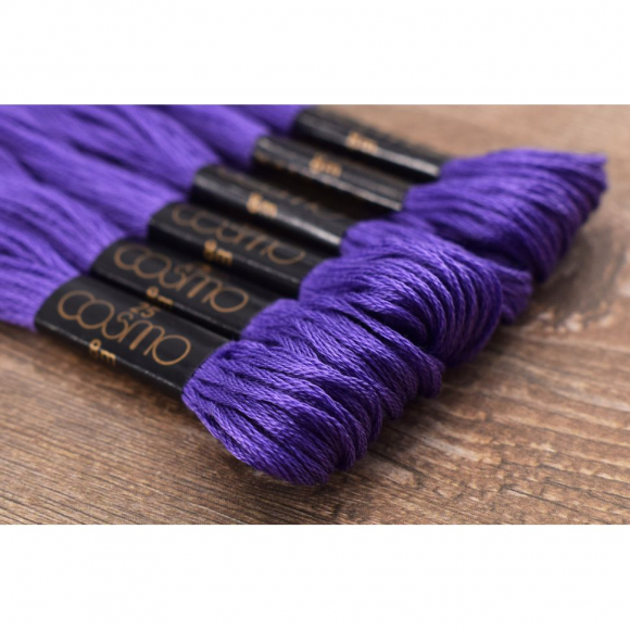 Мулине COSMO однотонный цвет 176