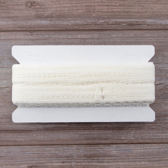 157192_Мерсеризованное хлопковое кружево, 26 мм, белый 157192_Мерсеризованное хлопковое кружево, 26 мм, белый