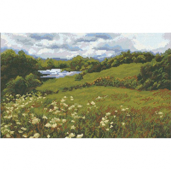 Набор для вышивания мулине НИТЕКС арт.0009 Летний день 40х25 см Набор для вышивания мулине НИТЕКС арт.0009 Летний день 40х25 см