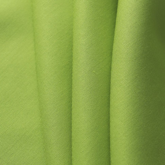 Ткань Сатин стрейч 180 г кв.м  55% вискоза, 43% полиэстер, 2% спандекс шир.147 см арт.Р.15158.08 цв.08 оливковый уп.25м