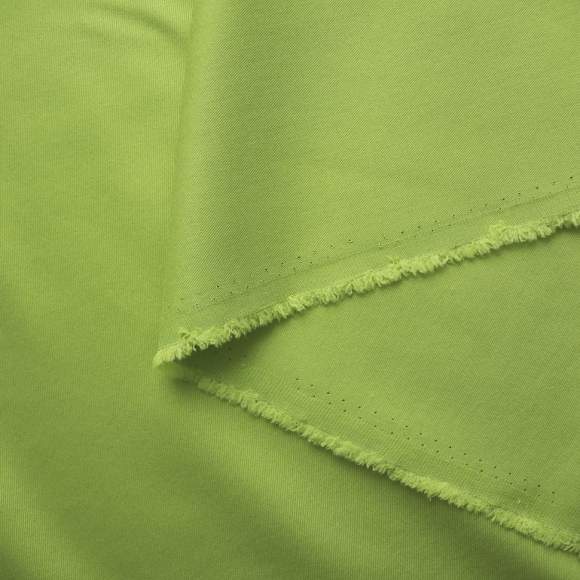 Ткань Сатин стрейч 180 г кв.м  55% вискоза, 43% полиэстер, 2% спандекс шир.147 см арт.Р.15158.08 цв.08 оливковый уп.25м