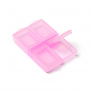 Контейнер для мелочей арт. К-34 6,4x4,4x1,8 см цв. в ассортименте