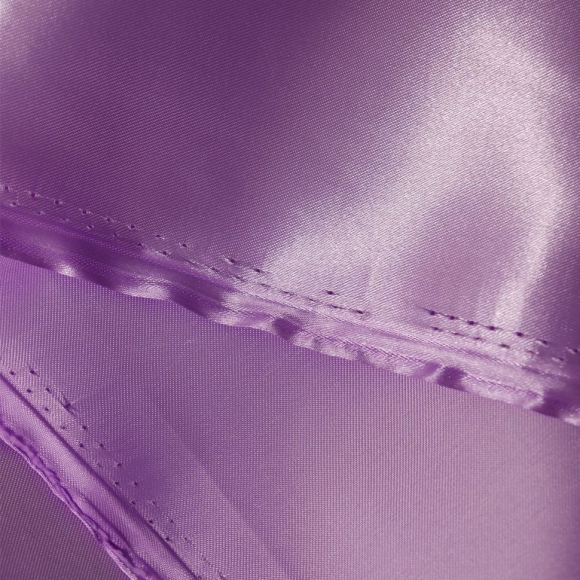 Ткань атлас-сатин 70 г/м? 100% полиэстер шир.148 см арт.Р.15116.09 цв.09 сиреневый уп.25м