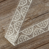 185677_Кружево-вышивка на тюле, 20 мм