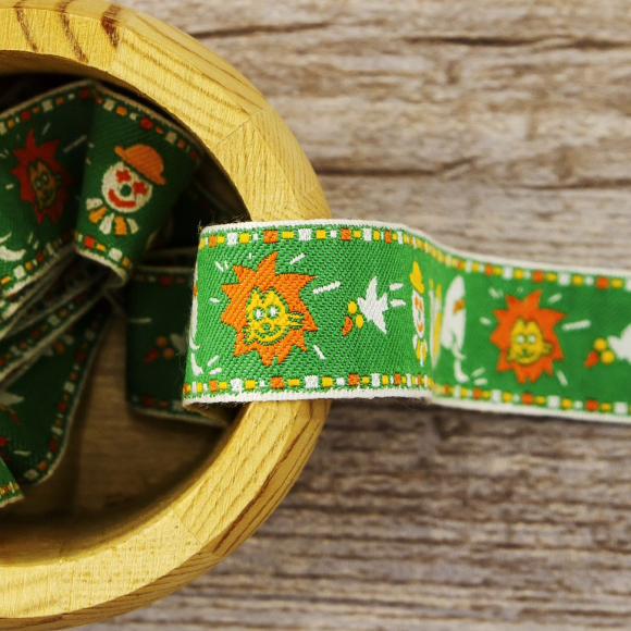 93535_Лента жаккард SAFISA, 20 мм, 15 м, цвет 03