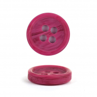 Пуговицы пластик CN 2732 цв.08 бордовый 18L-11мм, 4 прокола, 72 шт