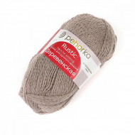 Пряжа для вязания ПЕХ Деревенская (100% полугрубая шерсть) 10х100г/250м цв.388 т.верба