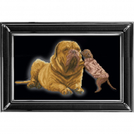 Набор для вышивания мулине КРАСА И ТВОРЧЕСТВО арт.30814 Ты самый лучший 35,4х21,4 см