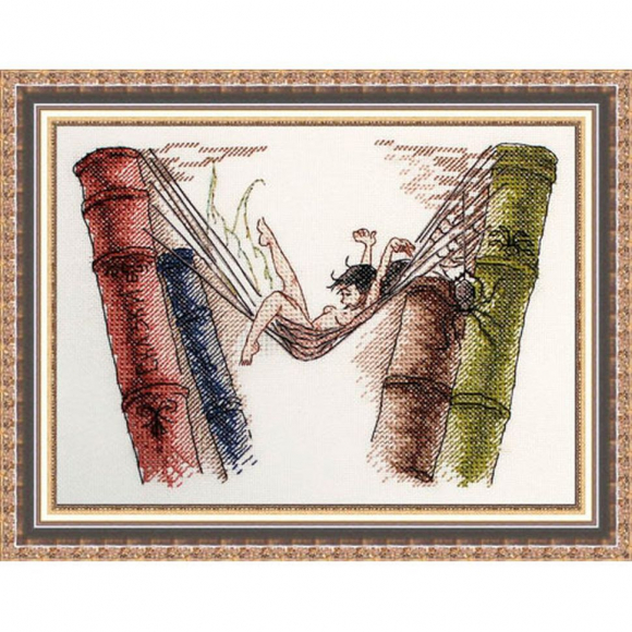 Набор для вышивания NEOCRAFT арт.МН-32 Паутина 13х18 см Набор для вышивания NEOCRAFT арт.МН-32 Паутина 13х18 см