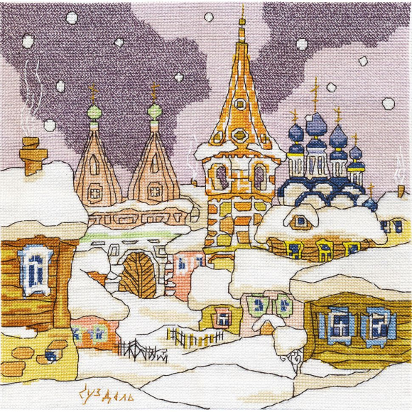 Набор для вышивания PANNA арт. AS-0606 Суздаль 26х25 см