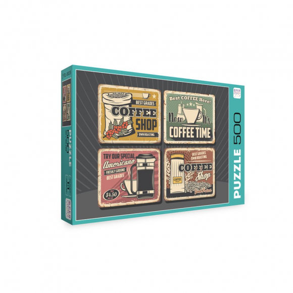 Пазл ФРЕЯ арт.PZL-500/35 Кофе-брейк 34х48 см