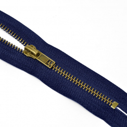 Молния MaxZipper джинсовая антик №5, 18см н/р цв.F330 синий уп.50шт