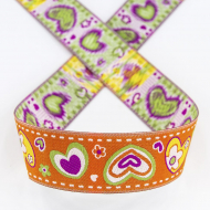 24057_Лента жаккард SAFISA, 25 мм, 15 м, цвет 03