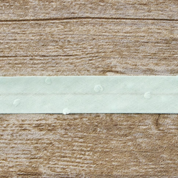 162153_Косая бейка хлопок, 20 мм, 20 м, цвет 53, цвет ментоловый