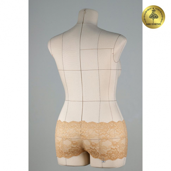 Кружево-стрейч KRUZHEVO арт.TBY.L838 шир.180мм цв.S180 бежевый уп.25м