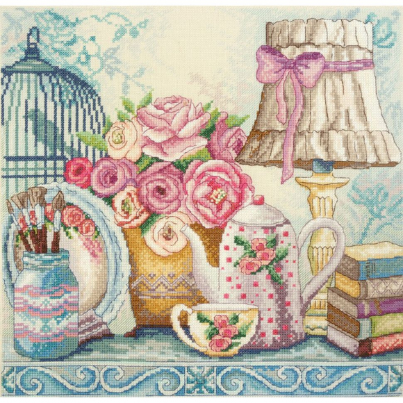 Набор для вышивания МАРЬЯ ИСКУСНИЦА арт.11.004.12 Бирюзовый шик 30х30 см Набор для вышивания МАРЬЯ ИСКУСНИЦА арт.11.004.12 Бирюзовый шик 30х30 см