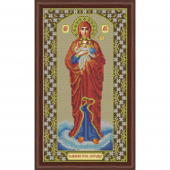 Набор для вышивания бисером GALLA COLLECTION арт.И 061 икона Божией Матери Валаамская 20х36 см